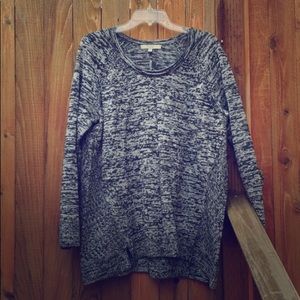 Sejour Black & Gray Sweater